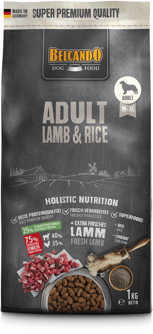 Belcando-Adult-Lamb-Rice-1kg-front